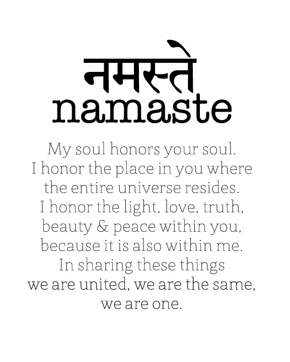 namaste